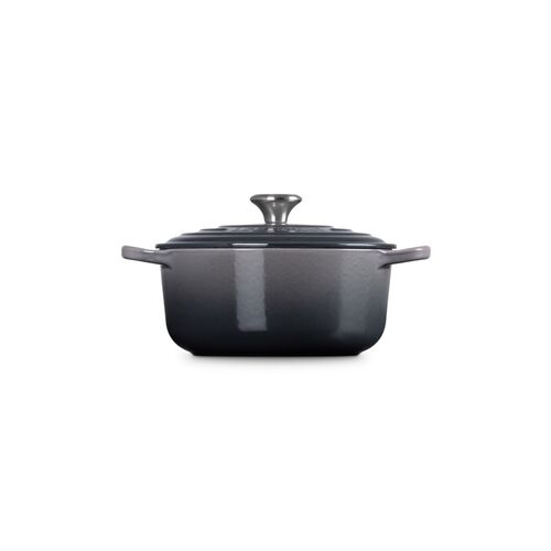 Le Creuset gietijzeren ronde braadpan 20 cm / 2.4 liter - flint