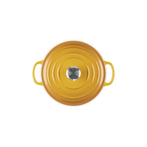 Le Creuset gietijzeren ronde braadpan 20 cm / 2.4 liter - nectar