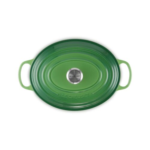 Le Creuset gietijzeren ovale braadpan 31 cm / 6.3 liter - bamboo