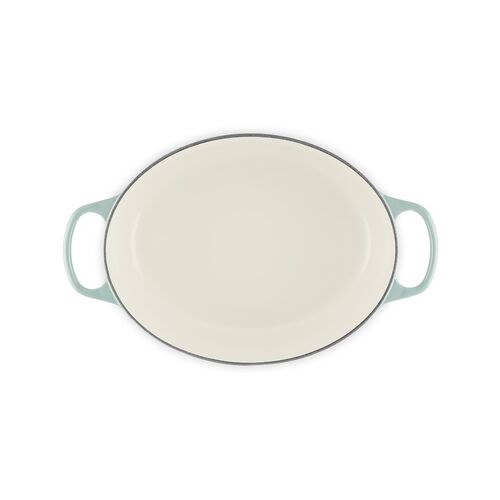 Le Creuset gietijzeren ovale braadpan - 31 cm / 6.3 liter - sea salt