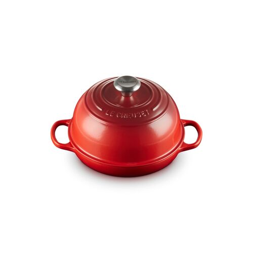 Le Creuset gietijzeren broodpan 24 cm / 1.6 liter - kersenrood