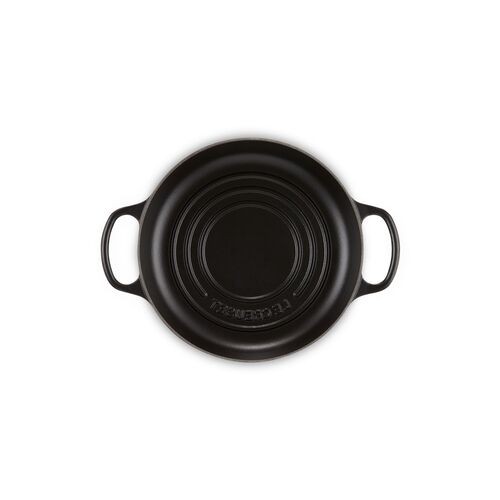Le Creuset gietijzeren broodpan 24 cm / 1.6 liter - mat zwart
