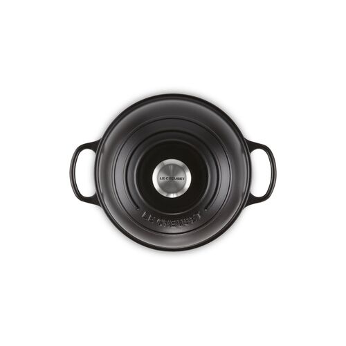 Le Creuset gietijzeren broodpan 24 cm / 1.6 liter - mat zwart