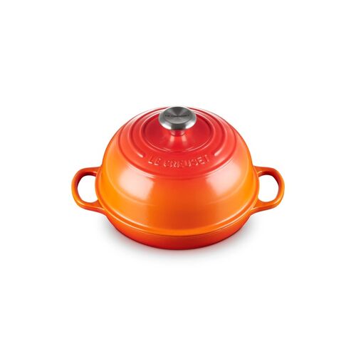 Le Creuset gietijzeren broodpan 24 cm / 1.6 liter - oranjerood