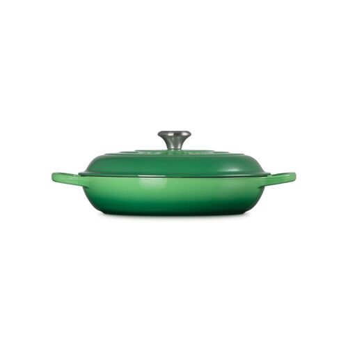 Le Creuset gietijzeren campagnard 30 cm / 3.5 liter - bamboo