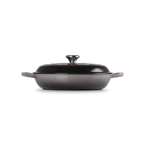 Le Creuset gietijzeren campagnard 30 cm / 3.5 liter - flint