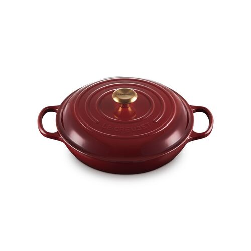 Le Creuset gietijzeren campagnard 30 cm / 3.5 liter - garnet