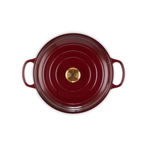 Le Creuset gietijzeren campagnard 30 cm / 3.5 liter - garnet