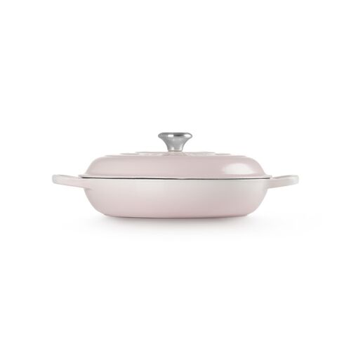 Le Creuset gietijzeren campagnard 30 cm / 3.5 liter - shell pink