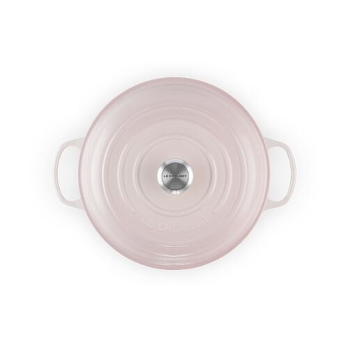 Le Creuset gietijzeren campagnard 30 cm / 3.5 liter - shell pink