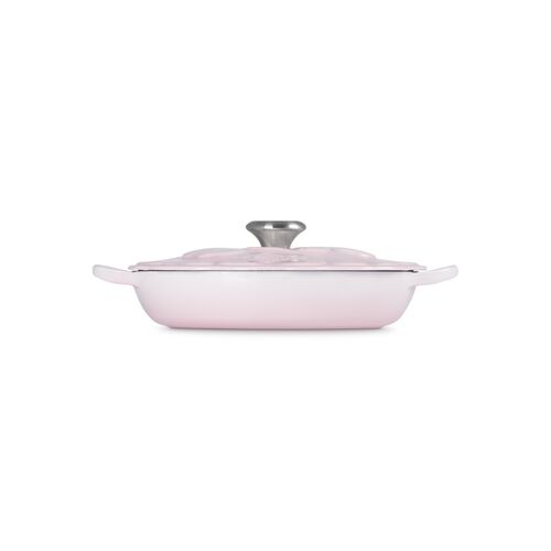 Le Creuset gietijzeren campagnard bloesem 26 cm / 2.2 liter - shell pink