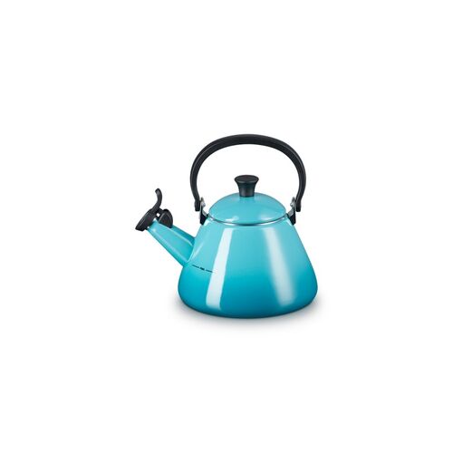Le Creuset fluitketel Kone - caribbean blue