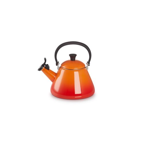 Le Creuset fluitketel Kone - oranjerood