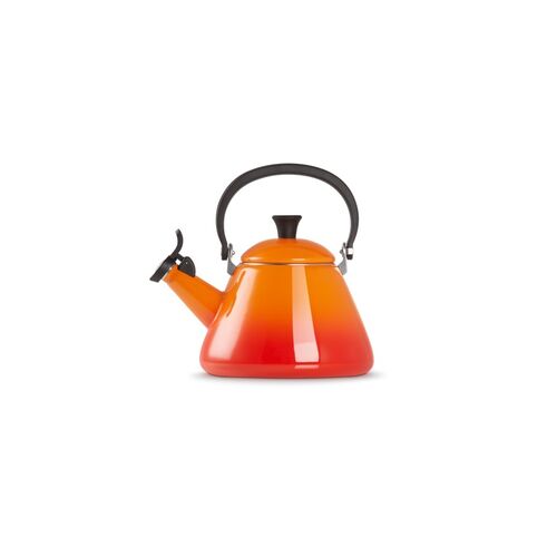 Le Creuset fluitketel Kone - oranjerood