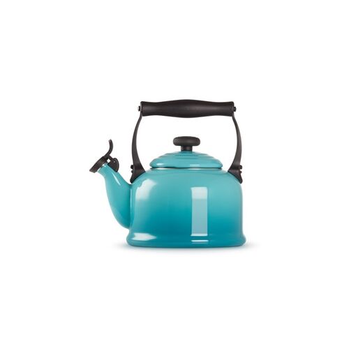 Le Creuset fluitketel Tradition - caribbean blue
