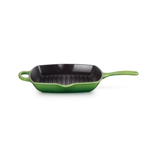 Le Creuset vierkante gietijzeren Grillit® - 26 cm - bamboo