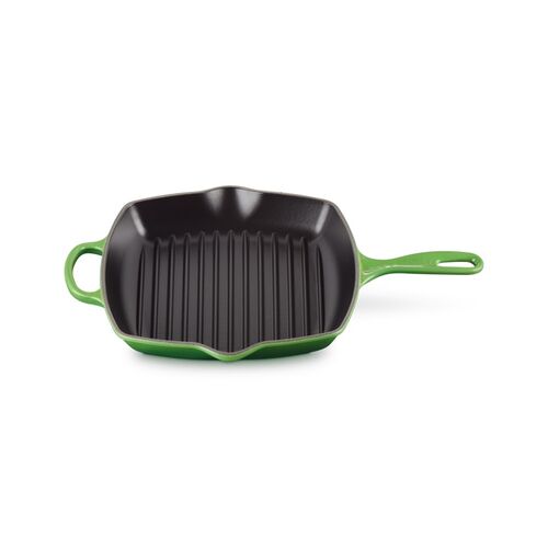 Le Creuset vierkante gietijzeren Grillit® - 26 cm - bamboo