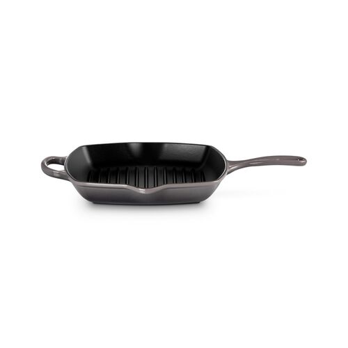 Le Creuset vierkante gietijzeren Grillit® - 26 cm - flint