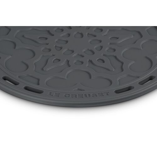 Le Creuset siliconen onderzetter - flint