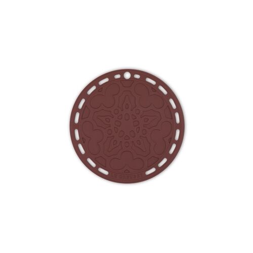 Le Creuset siliconen onderzetter - garnet
