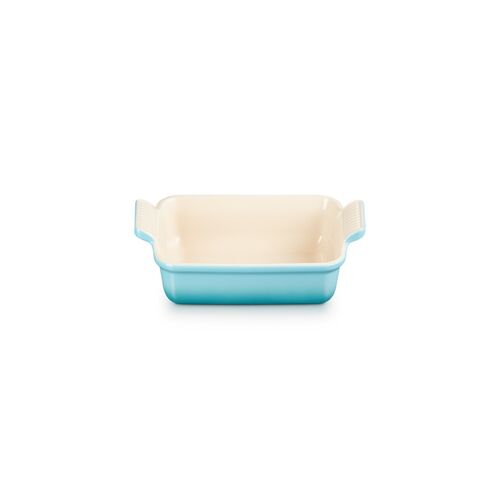 Le Creuset aardewerken rechthoekige ovenschaal - 19 cm / 1.1 liter - caribbean blue