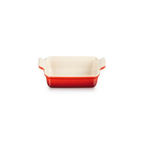 Le Creuset aardewerken rechthoekige ovenschaal - 19 cm / 1.1 liter - kersenrood