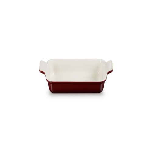 Le Creuset aardewerken rechthoekige ovenschaal - 19 cm / 1.1 liter - garnet