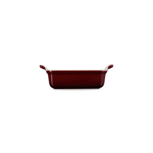 Le Creuset aardewerken rechthoekige ovenschaal - 19 cm / 1.1 liter - garnet