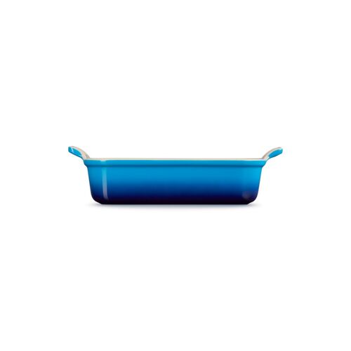 Le Creuset aardewerken rechthoekige ovenschaal - 26 cm / 2.3 liter - azure