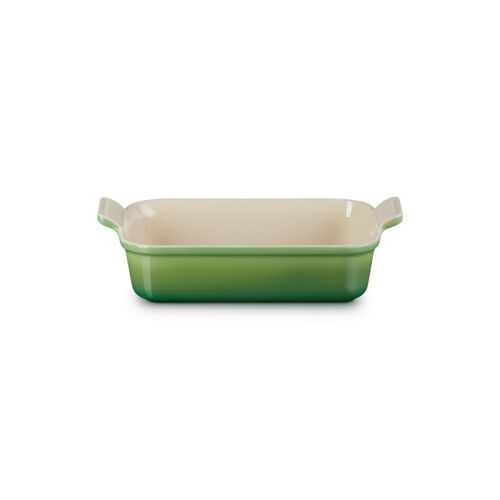 Le Creuset aardewerken rechthoekige ovenschaal - 26 cm / 2.3 liter - bamboo
