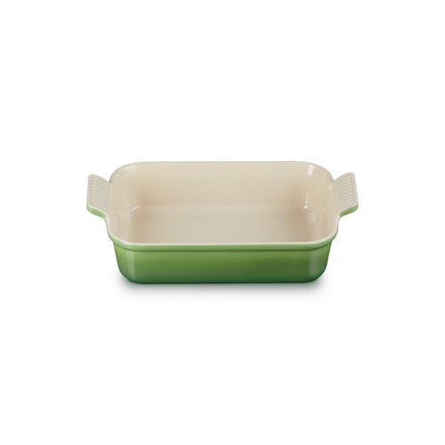 Le Creuset aardewerken rechthoekige ovenschaal - 26 cm / 2.3 liter - bamboo