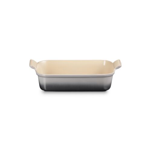 Le Creuset aardewerken rechthoekige ovenschaal - 26 cm / 2.3 liter - flint