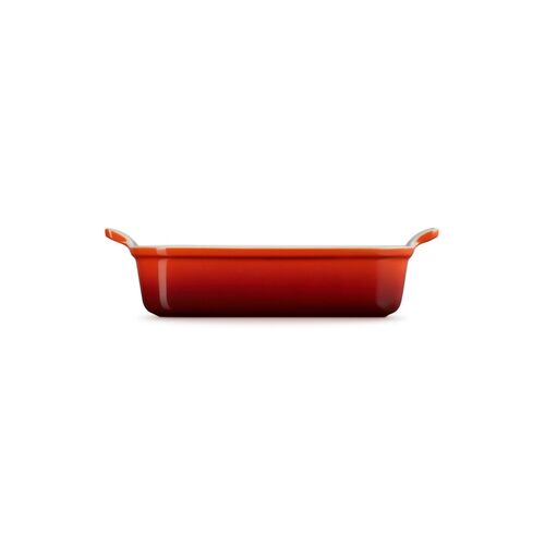 Le Creuset aardewerken rechthoekige ovenschaal - 26 cm / 2.3 liter - kersenrood