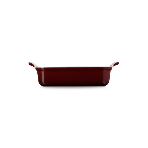 Le Creuset aardewerken rechthoekige ovenschaal - 26 cm / 2.3 liter - garnet