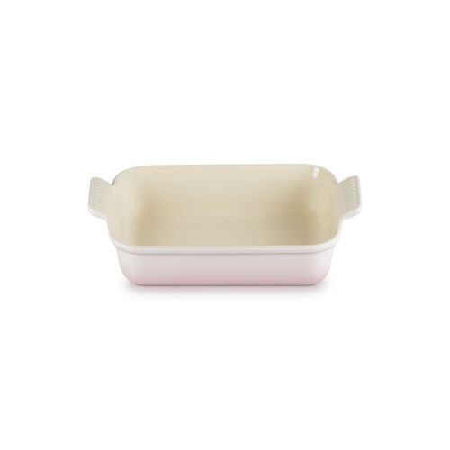 Le Creuset aardewerken rechthoekige ovenschaal - 26 cm / 2.3 liter - shell pink