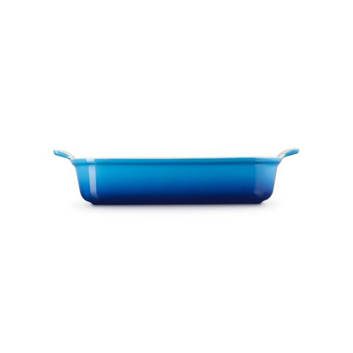 Le Creuset aardewerken rechthoekige ovenschaal - 32 cm / 3.8 liter - azure