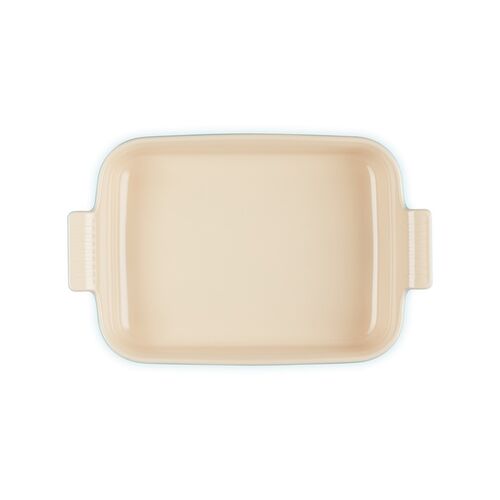 Le Creuset aardewerken rechthoekige ovenschaal - 32 cm / 3.8 liter - caribbean blue