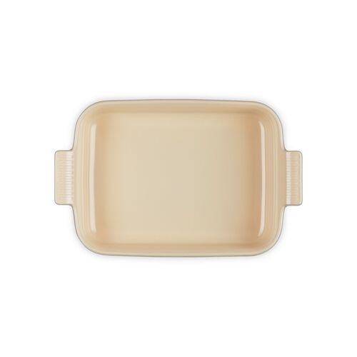 Le Creuset aardewerken rechthoekige ovenschaal - 32 cm / 4.0 liter - flint