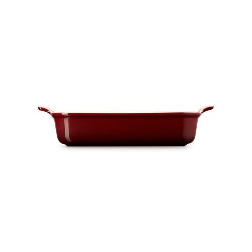 Le Creuset aardewerken rechthoekige ovenschaal - 32 cm / 3.8 liter - garnet