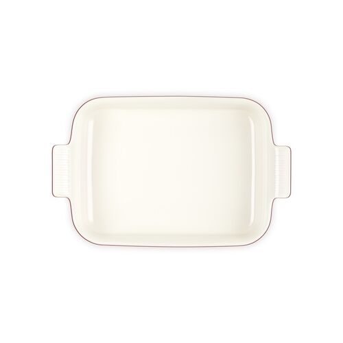 Le Creuset aardewerken rechthoekige ovenschaal - 32 cm / 3.8 liter - garnet