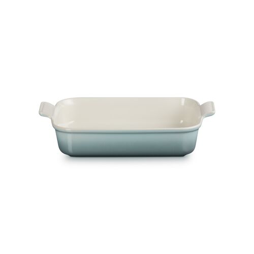 Le Creuset aardewerken rechthoekige ovenschaal - 32 cm / 4.0 liter - sea salt