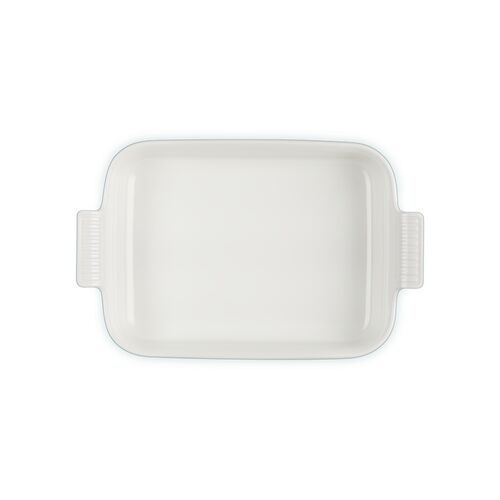 Le Creuset aardewerken rechthoekige ovenschaal - 32 cm / 4.0 liter - sea salt