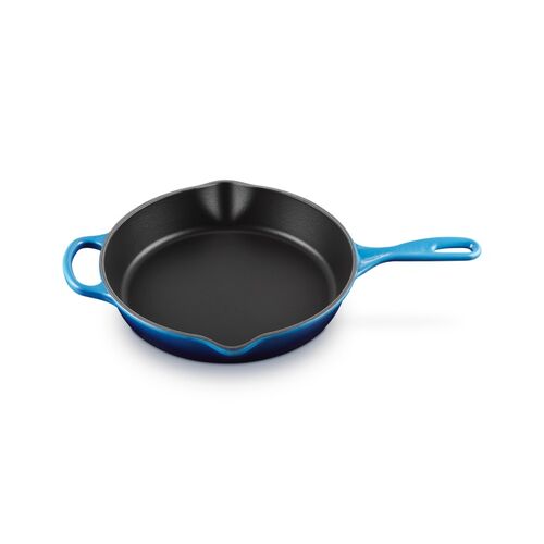 Le Creuset gietijzeren hoge skillet - 26 cm / 2 liter - azure