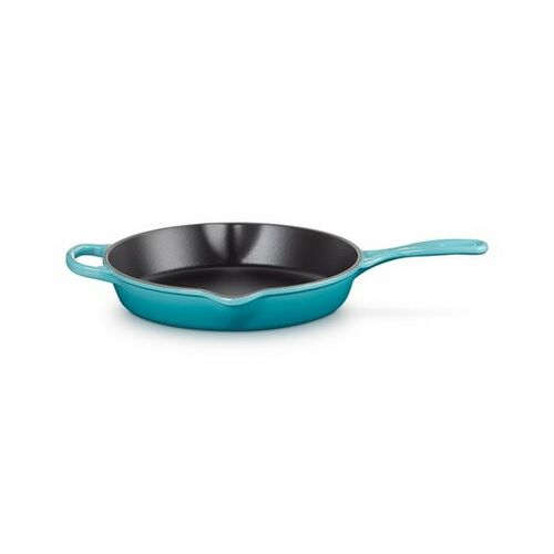 Le Creuset gietijzeren hoge skillet - 26 cm / 2 liter - caribbean blue
