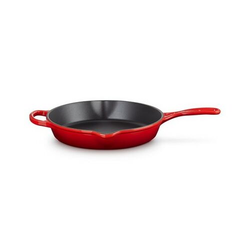 Le Creuset gietijzeren hoge skillet - 26 cm / 2 liter - kersenrood
