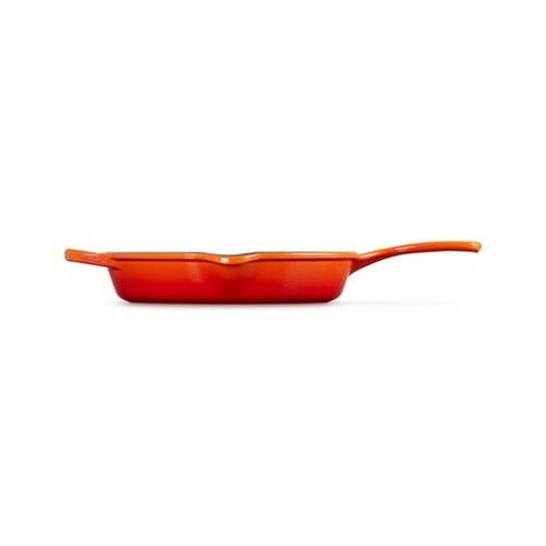 Le Creuset gietijzeren hoge skillet - 26 cm / 2 liter - oranjerood