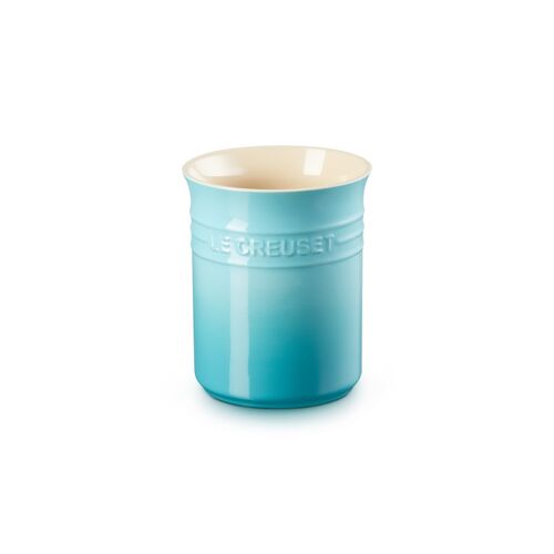 Le Creuset aardewerken spatelpot - ebbenzwart