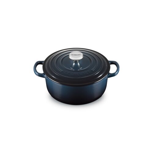 Le Creuset gietijzeren ronde braadpan 20 cm / 2.48 liter - nuit