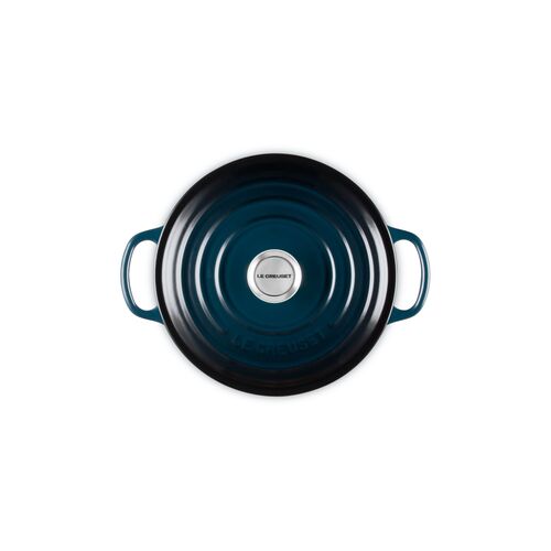 Le Creuset gietijzeren ronde braadpan 20 cm / 2.48 liter - nuit