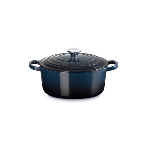 Le Creuset gietijzeren ronde braadpan 22 cm / 3.3 liter - nuit